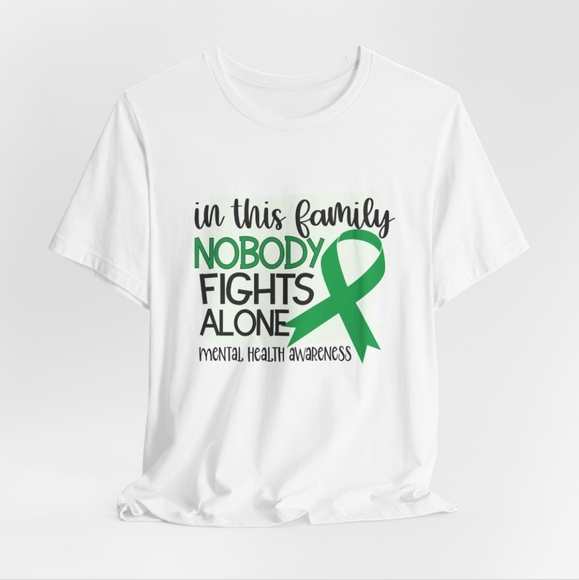 Mental Health Awareness Custom T-shirt - Picture 2 of 4